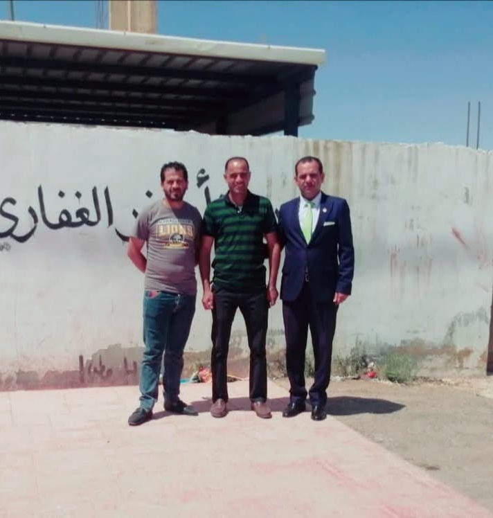 بناء مدرسة أبو ذر الغفاري لتحسين التعليم في حوشا