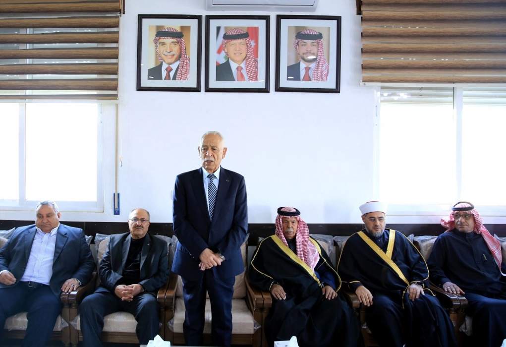 العيسوي يعزي البدارين وأبو سليم والدباس والبسطامي والطرزي والحياصات وبدوي