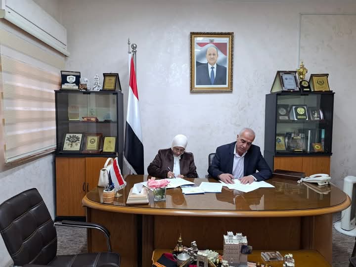 الملحقية الثقافية اليمنية توقع مذكرة تفاهم مع جامعة الحسين بن طلال لتعزيز التعاون الأكاديمي