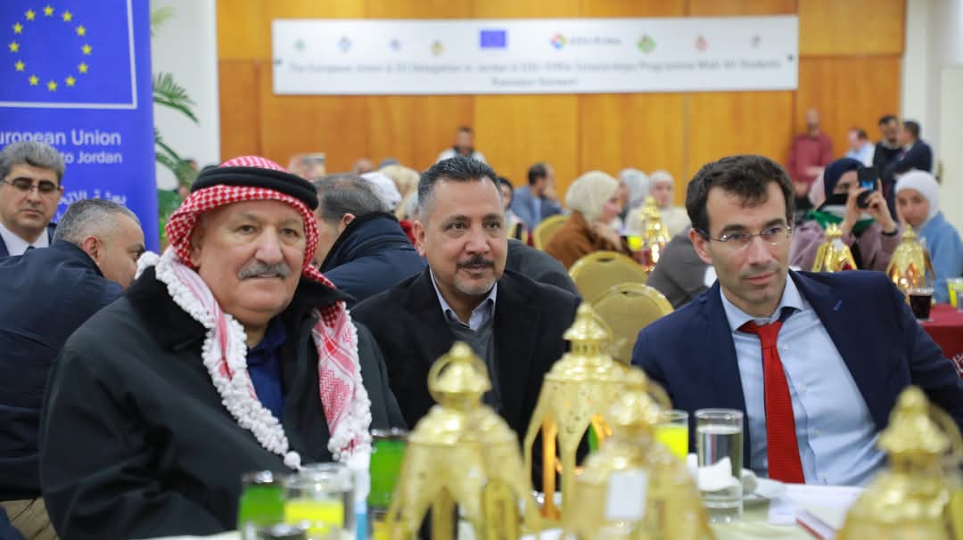 جامعة الزرقاء تحتضن إفطارًا رمضانيًا لطلبة منحة EDUSYRIA...صور