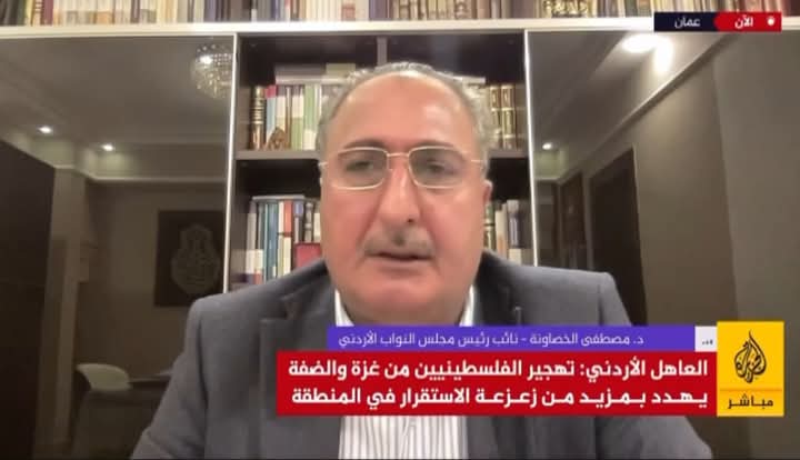النائب الأول لرئيس مجلس النواب: الملك عبد الله الثاني يقود دبلوماسية مكوكية لوقف الحرب على غزة
