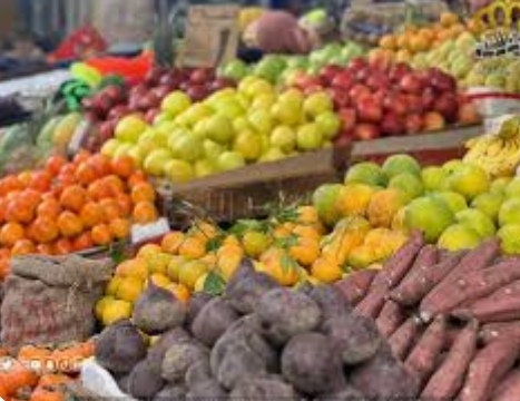 2977 طنا من الخضار والفواكه ترد للسوق المركزي اليوم