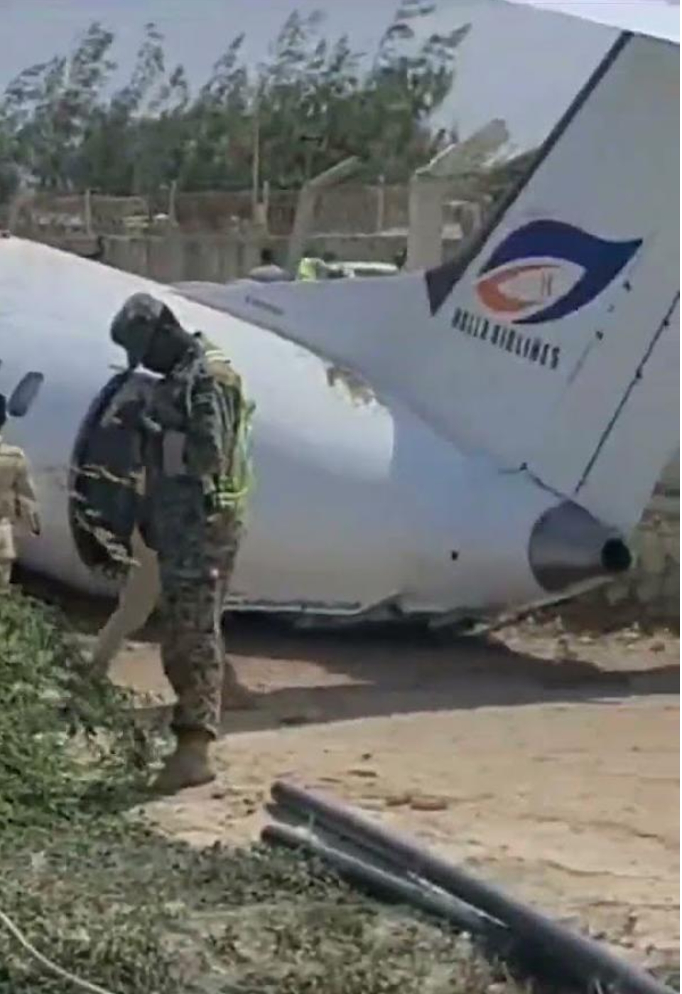 الصومال: تحطم طائرة جنوب غرب مقديشو ومقتل ركابها