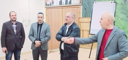 اللصاصمة يتابع تدريب برنامج رياض الأطفال