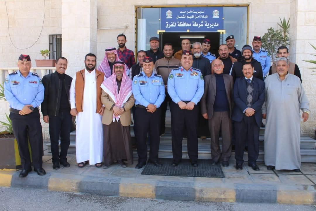 العميد اللبابدة يلتقي عدداً من المتقاعدين العسكريين في محافظة المفرق