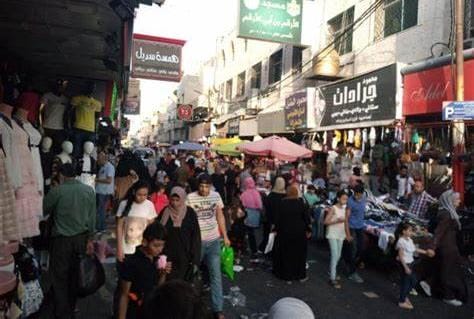 إرتفاع الحركة التجارية في أسواق مدينة إربد