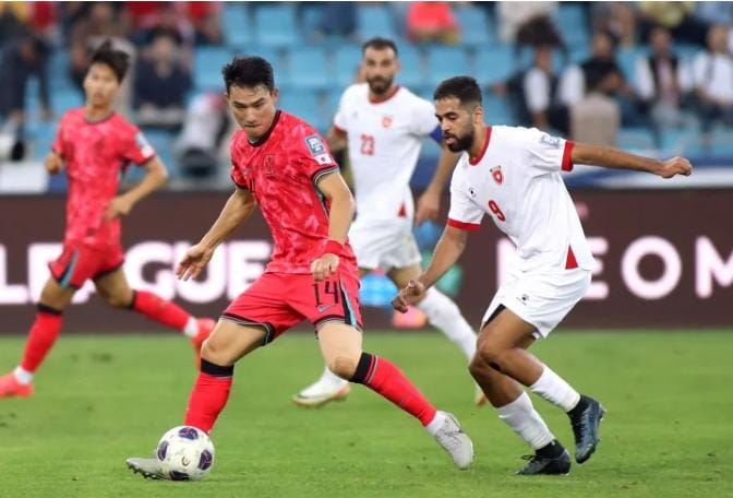 موعد مباراة النشامى ضد كوريا الجنوبية في تصفيات كأس العالم 2026 والقنوات الناقلة