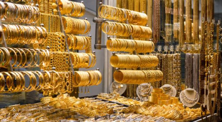 ارتفاع أسعار الذهب 30 قرشا في الأردن الثلاثاء