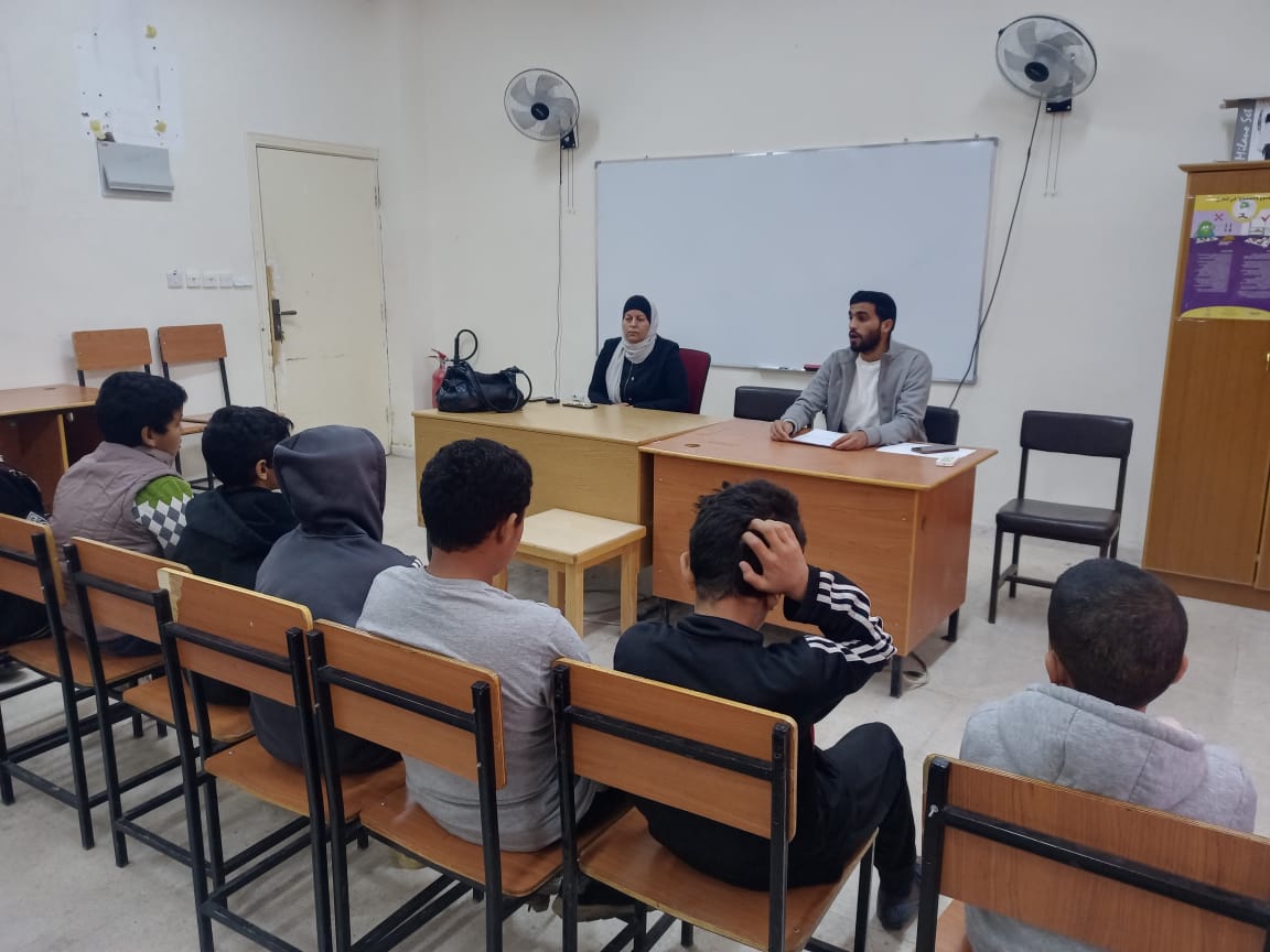 نشاط عن فضائل الشهر الفضيل بمركز شباب العقبة