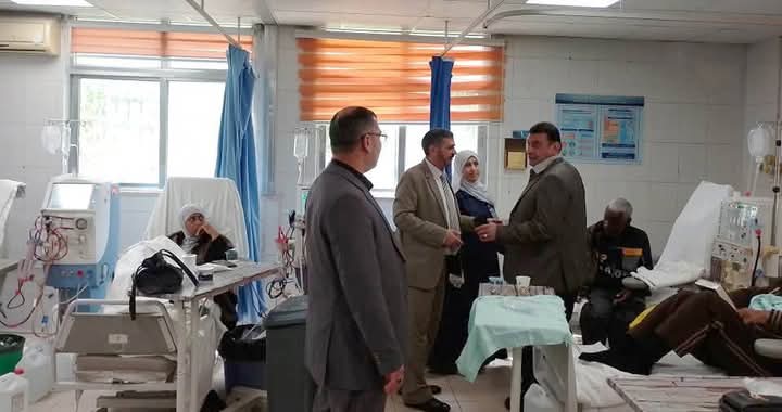 مبادرة نسائم رمضانية توزع الهدايا على المرضى في الشونة الشمالية