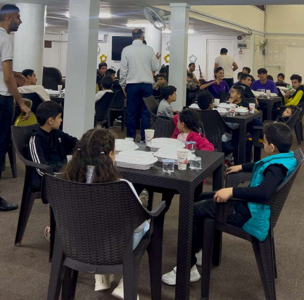 رابطة اللاعبين تنظم إفطارا خيريا للأطفال الأيتام في جامعة اليرموك