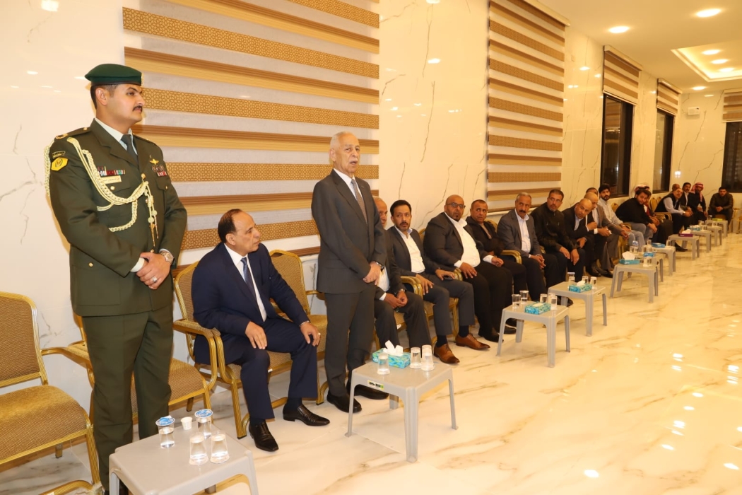 مندوبا عن الملك وولي العهد.. العيسوي يعزي المناصير والغنيمات...صور