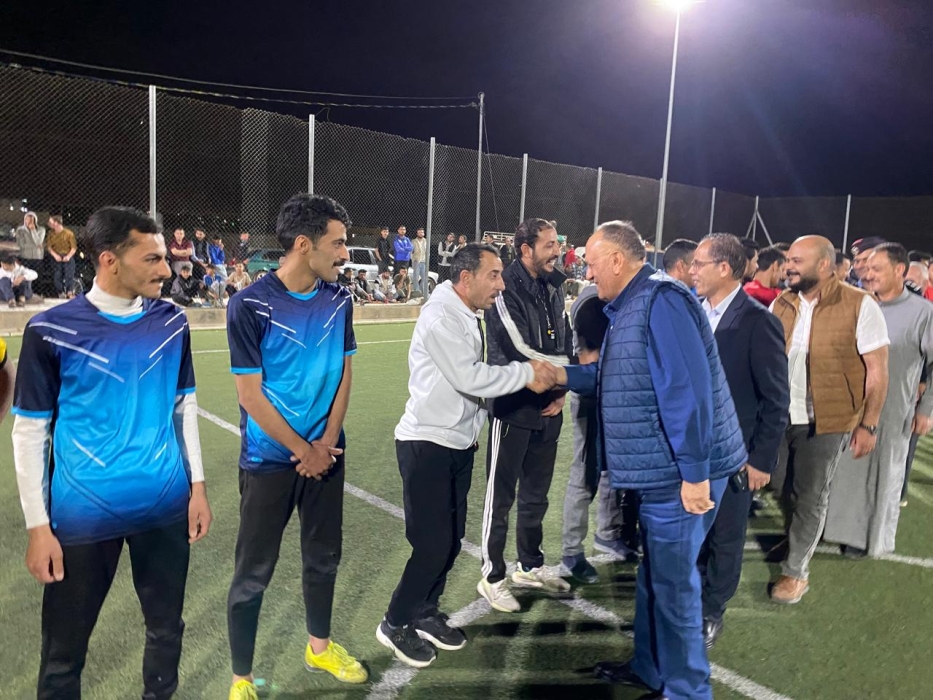القنصل البجالي يتوج فريق شباب العالية ببطولة القائد الرمضانية لنادي شباب مليح