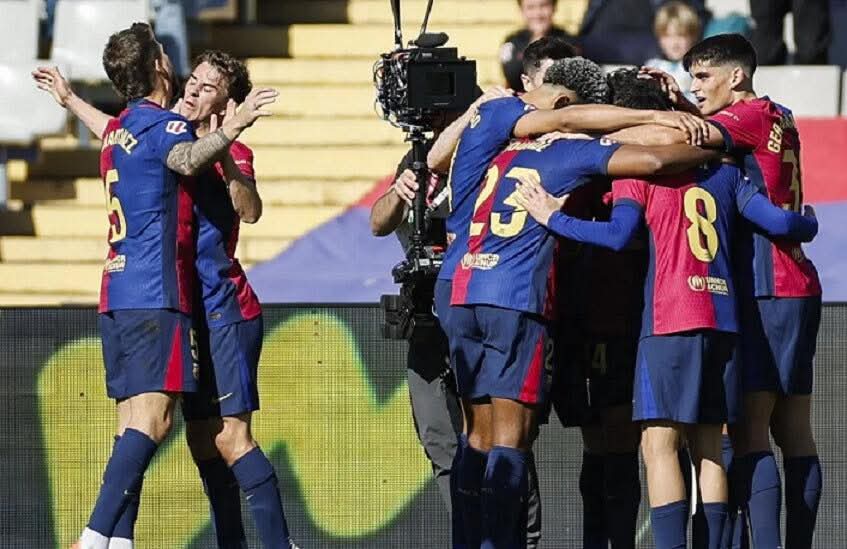 انجاز تاريخي لبرشلونة مع المدرب فليك