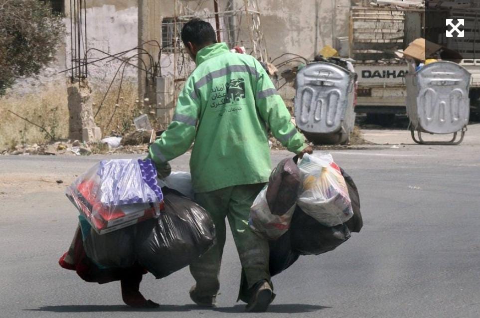 كوادر أمانة عمان الكبرى رفعت 5192 طنا من النفايات ليلة عيد الفطر