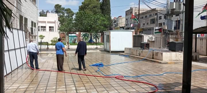 استعدادات مديرية التربية والتعليم للواء الكورة لاستقبال الموظفين والمراجعين بعد إجازة عيد الفطر السعيد