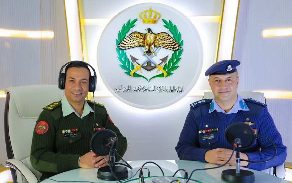 إذاعة الجيش العربي تستضيف العقيد الركن ابراهيم البدور