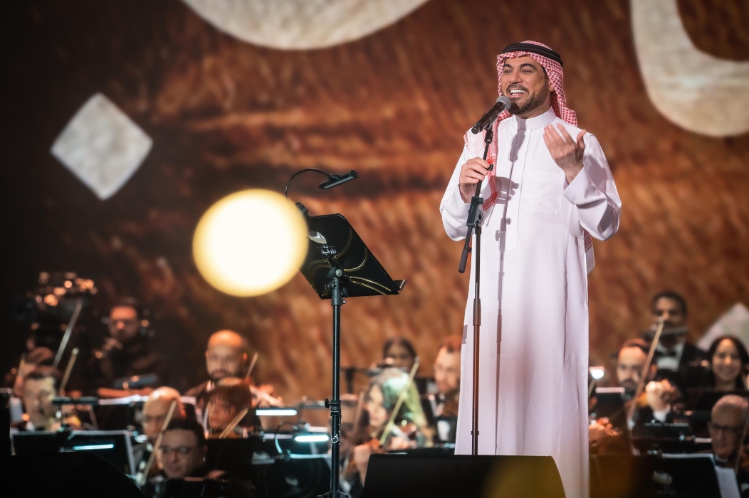 وليد الشامي تريند بأغنية يا صاحبي في ليلة دايم السيف تكريمًا لأشعار خالد الفيصل ...صور