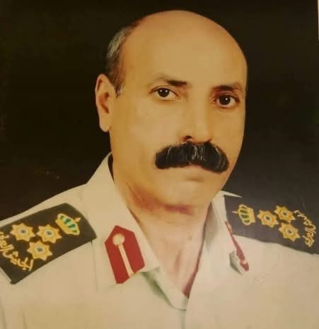 وفاة العميد المتقاعد حسين عبدالرحمن الحباشنة .