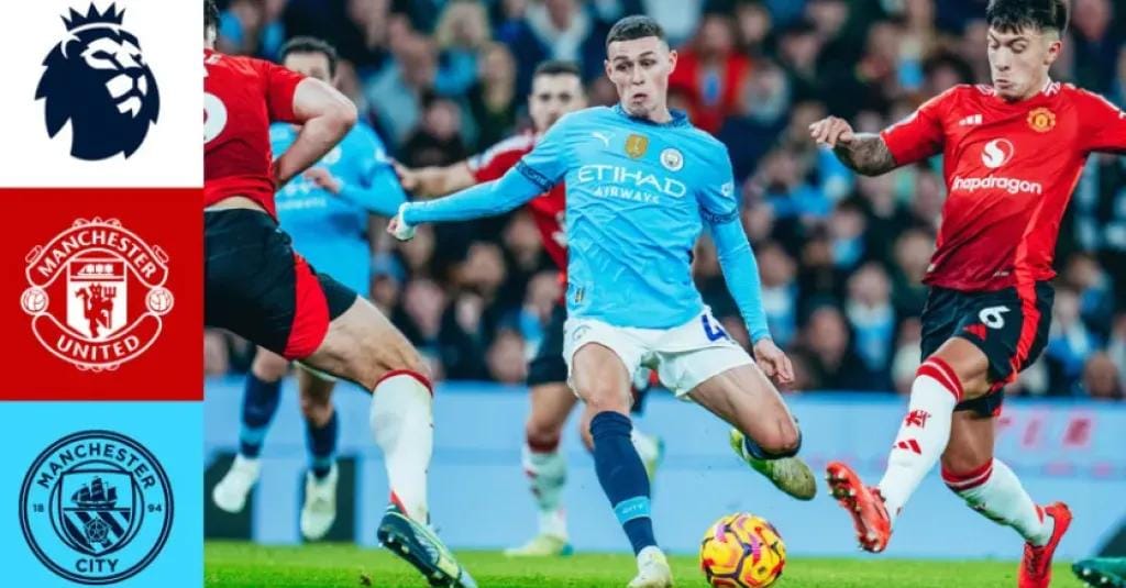 بث مباشر مباراة مانشستر سيتي ضد مانشستر يونايتد في الدوري الإنجليزي الممتاز
