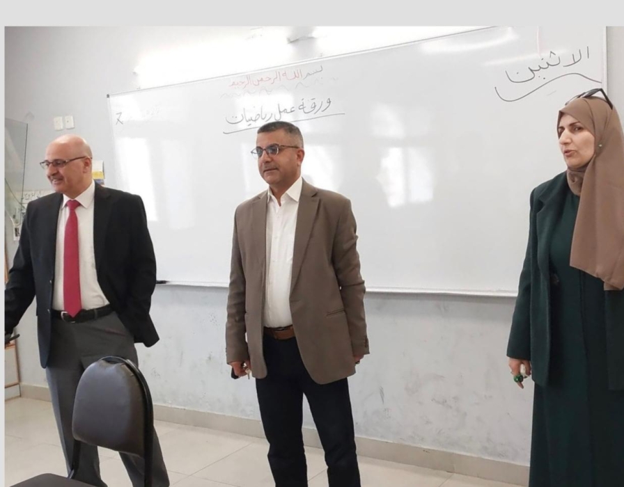 المجالي يتفقد مدرسة إسكان المرج الأساسية في الكرك