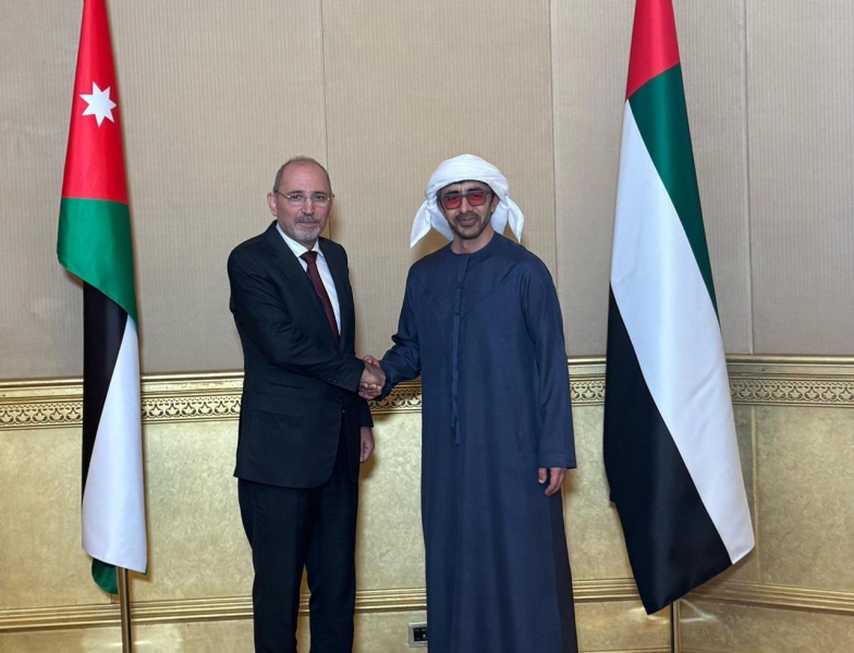 الأردن والإمارات يناقشان سبل تنفيذ اتفاقية التبادل ووقف إطلاق النار بغزة