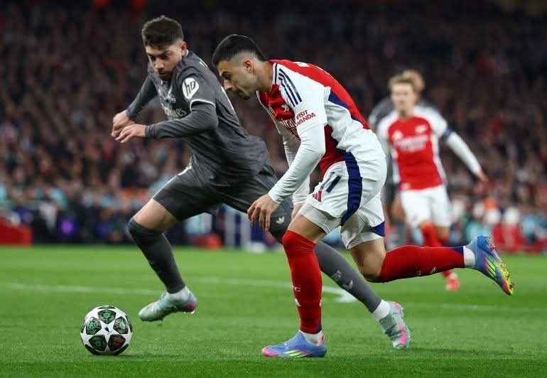 أرسنال يسحق ريال مدريد بثلاثية في ربع نهائي الأبطال