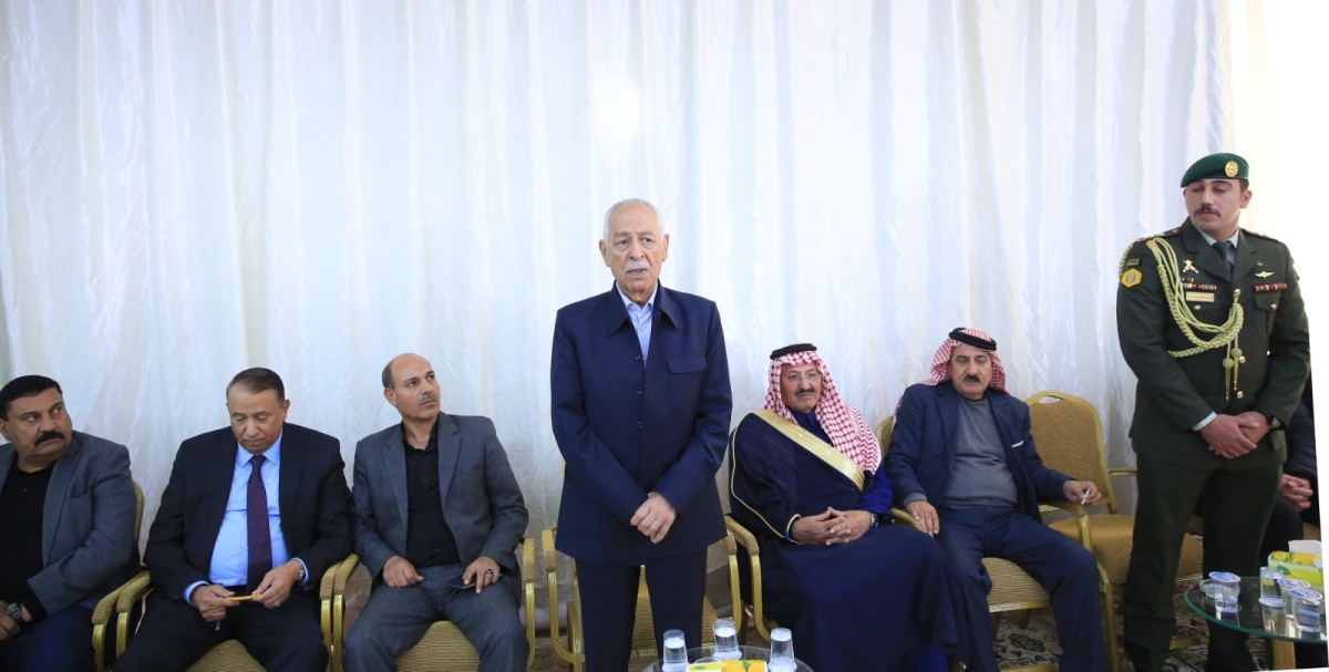 مندوبا عن الملك وولي العهد.. العيسوي يعزي الهنداوي والغليلات...صور