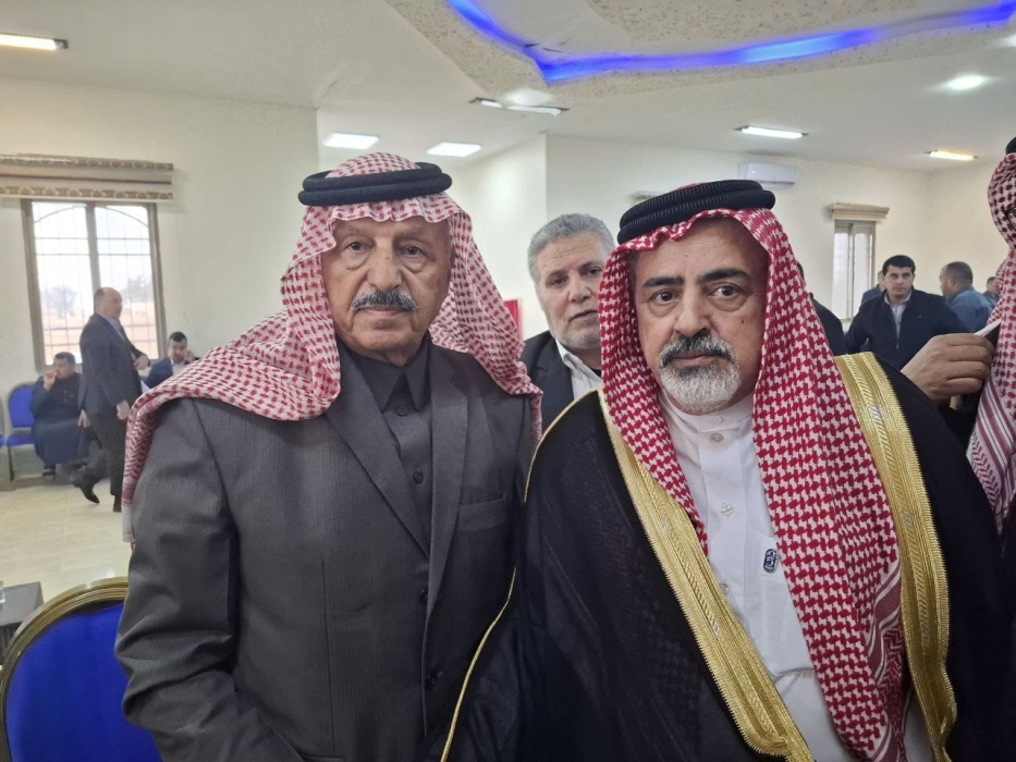 صلح بين عشيرة الفواز وعشيرة صبح بمسعى خير من الشيخ ظاهر الفواز والشيخ محمد الفالوجي ....صور