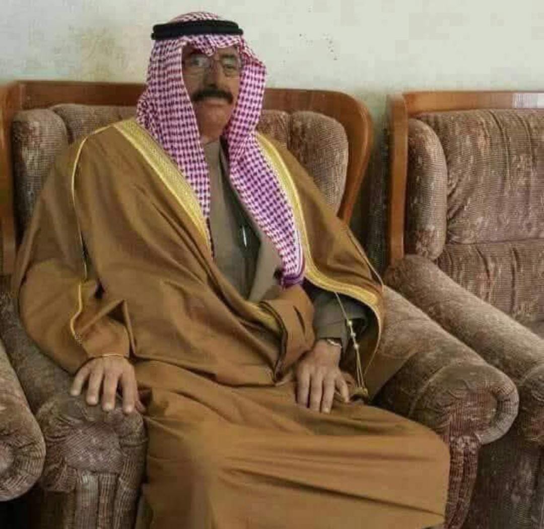 الجبور يعزي العيسى  بوفاة الشيخ الجليل عطا الله سايج جلاد الهليبان ابو النشمي