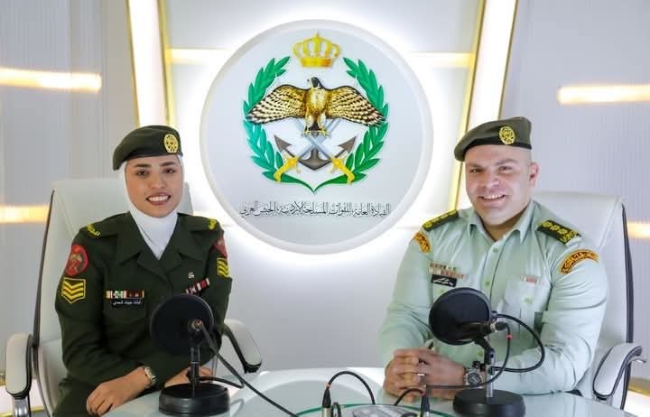 إذاعة الجيش العربي تستضيف النقيب الطبيب بهاء حدادين