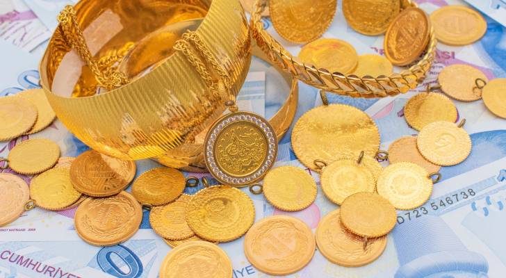 أسعار ليرات الذهب الإنجليزي والرشادي في الأردن