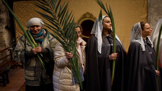 الاحتلال يحرم آلاف المسيحيين من الوصول إلى مدينة القدس في أحد الشعانين