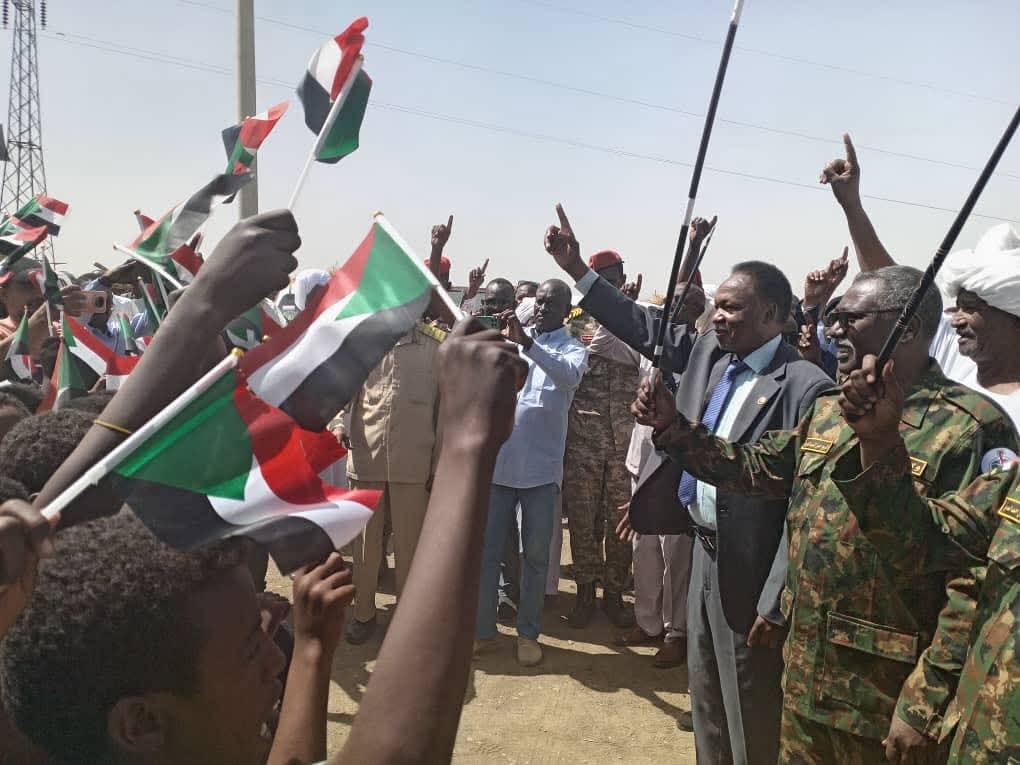 السودان : استقبال رسمي وشعبي لوزير النقل بولاية سنار