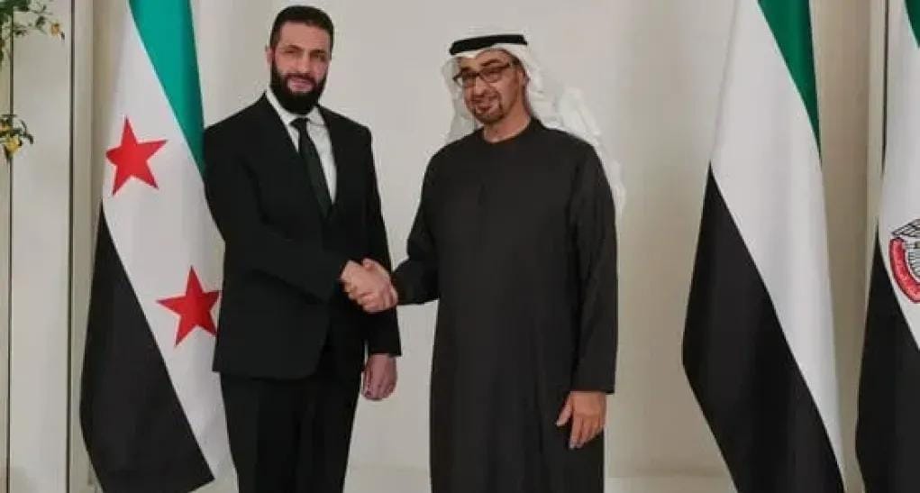 فصيل مسلح يحل نفسه في سوريا.. والشرع يجري مباحثات مهمة مع رئيس الإمارات