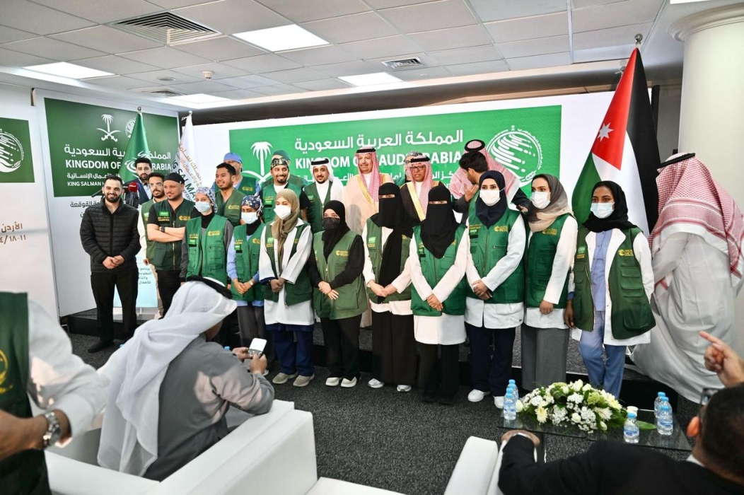 مركز الملك سلمان للإغاثة يدشن بالأردن برنامج سمع السعودية التطوعي لزراعة القوقعة للأطفال الفلسطينيين في قطاع غزة ...صور