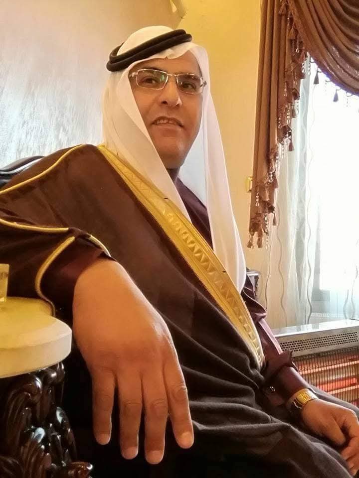 الشيخ راكان عويذر الزبن أبو رامي يرقد على سرير الشفاء في مستشفى البشير