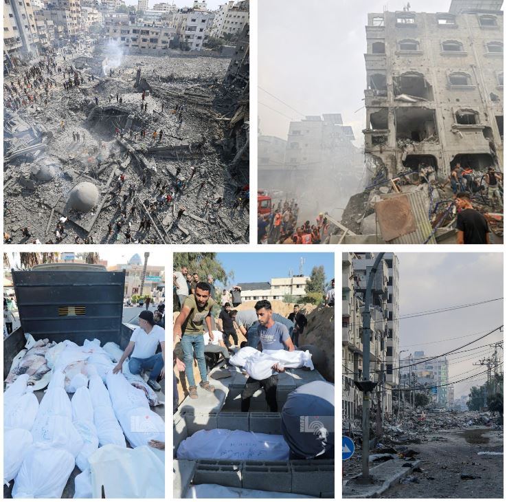 14 شهيدا جراء قصف الاحتلال عدة مناطق في قطاع غزة