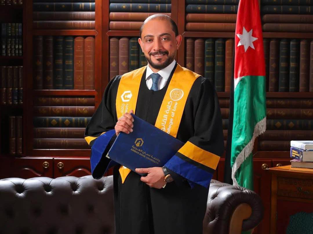 الجبور يُهنئ النائب السابق   ناجح العدوان باجتياز نجله سلطان متطلبات مناقشة رسالة الماجستير