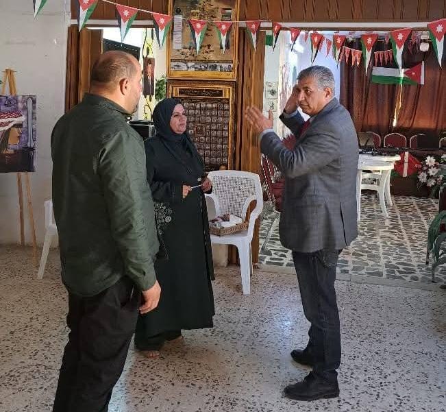مدير شباب عجلون يتفقد مركز شباب وشابات صخرة ويؤكد دعم المبادرات الشبابية
