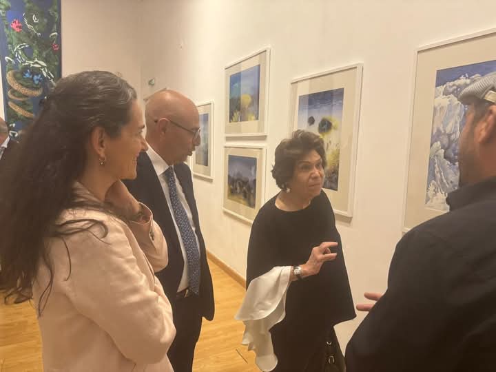 إفتتاح معرض أصوات المرجانفي المتحف الوطني