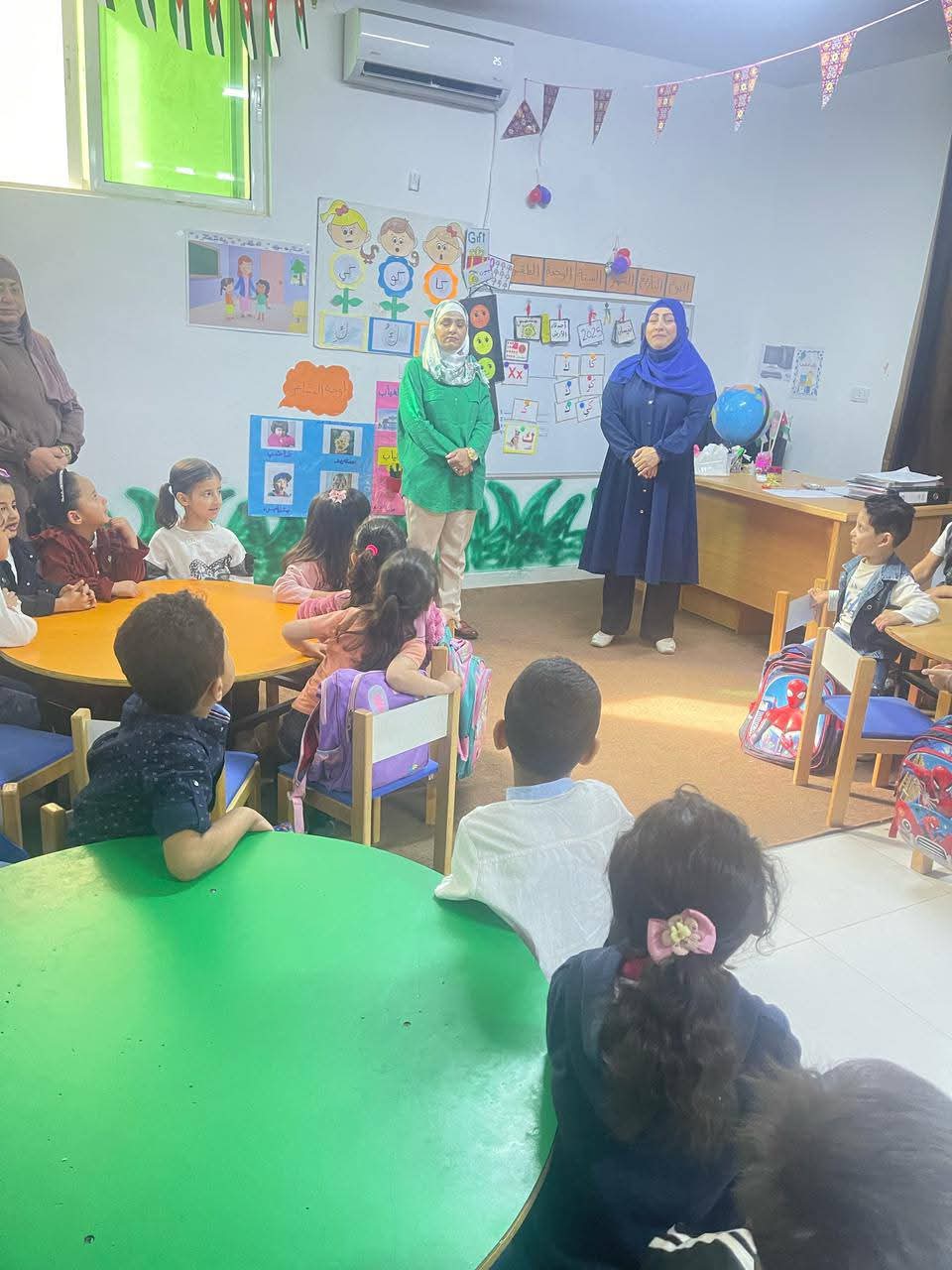 الخريشا تؤكد على اهتمام المديرية بمرحلة الطفولة المبكرة .