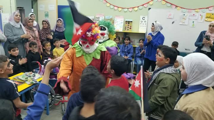مهرجان لذوي الإعاقة في مركز شابات المزار الشمالي