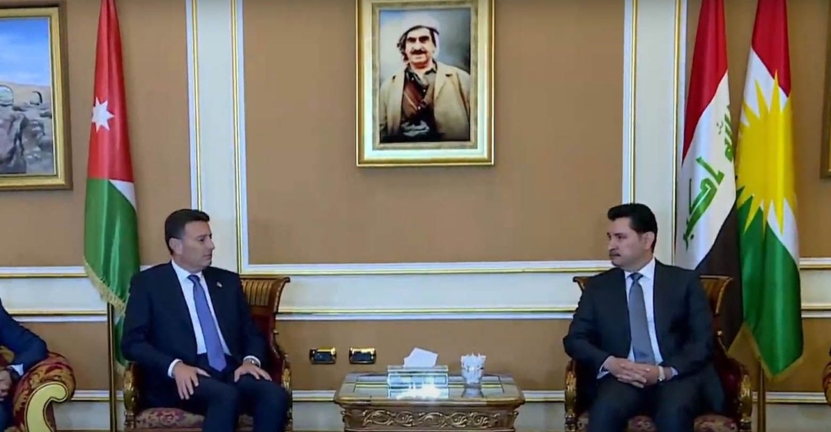 الصفدي يصل أربيل ويلتقي رئيس مجلس النواب الإتحادي في الإقليم