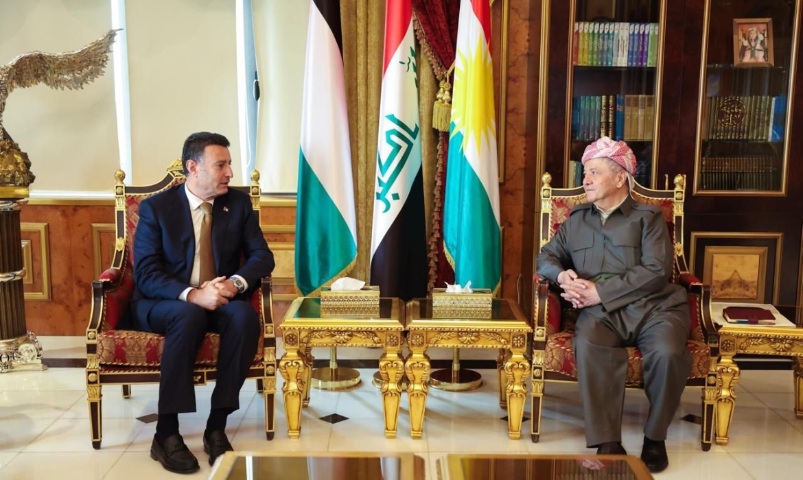 برزاني يستقبل رئيس مجلس النواب