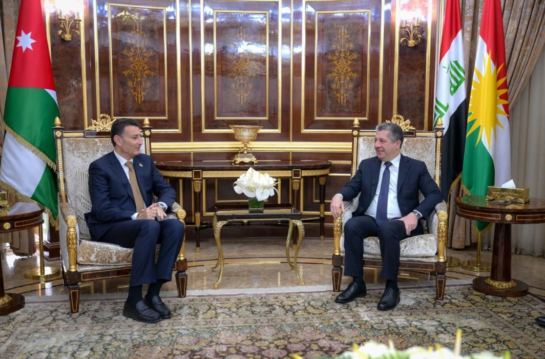 رئيس حكومة كردستان العراق يستقبل رئيس مجلس النواب