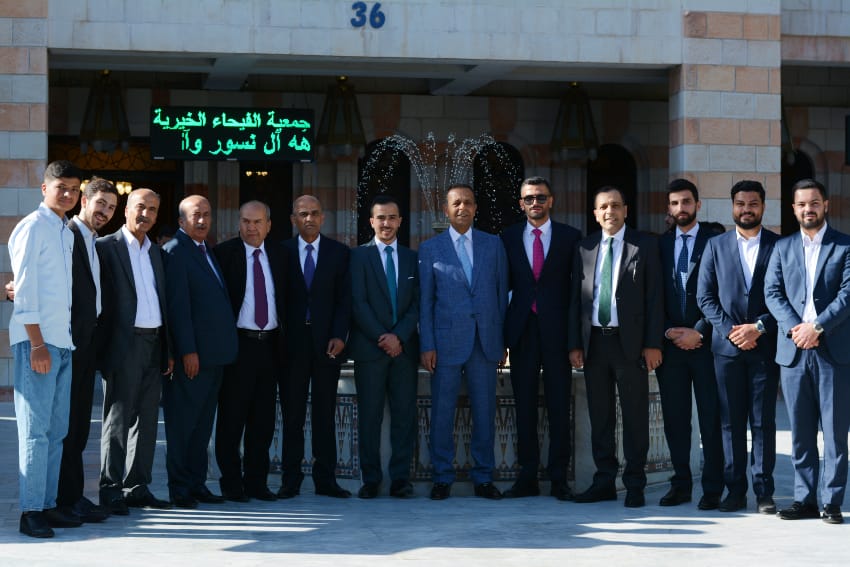 العيسوي يترأس جاهة  لآل  غنام و  نسور