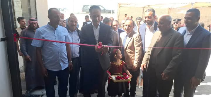 إفتتاح مركز أعلاف ماعين بمأدبا