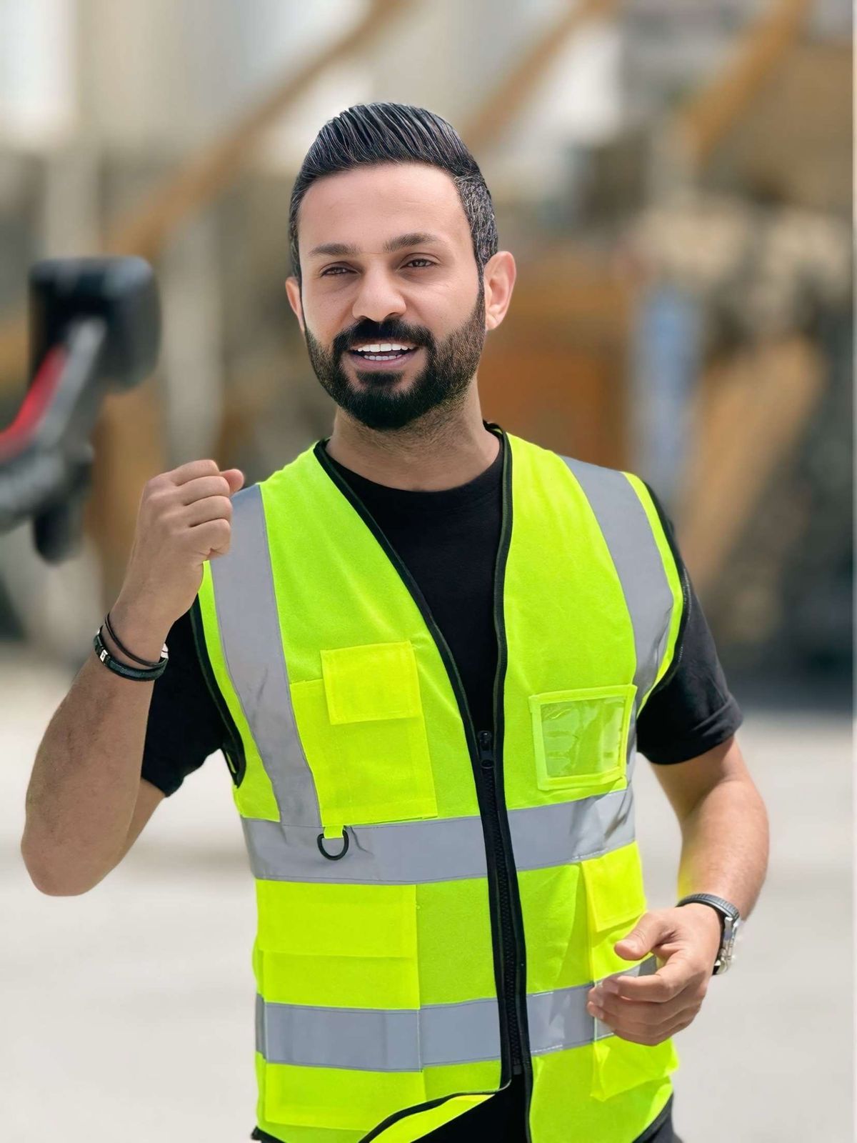 بالهمة الهمة  حمدي المناصير. يحتفل بعيد العمال