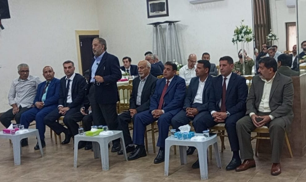 العجارمة يهنئ الدكتور خلف نافع بعقد قران نجله المهندس احمد